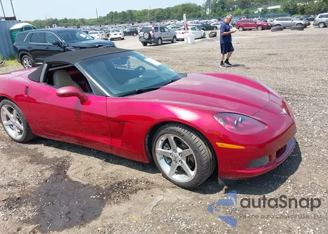 2005 Chevrolet Corvette из США, поврежденный, VIN 1G1YY34U155119740